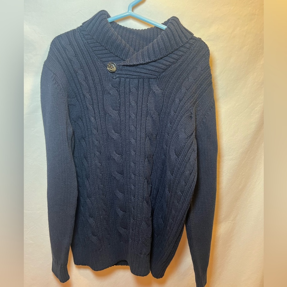 Gymboree boys 5t navy blue sweater NWT